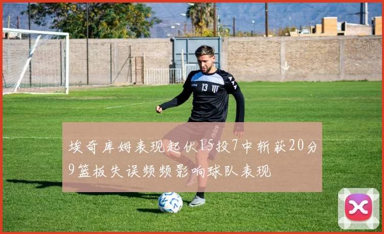 埃奇库姆表现起伏15投7中斩获20分9篮板失误频频影响球队表现